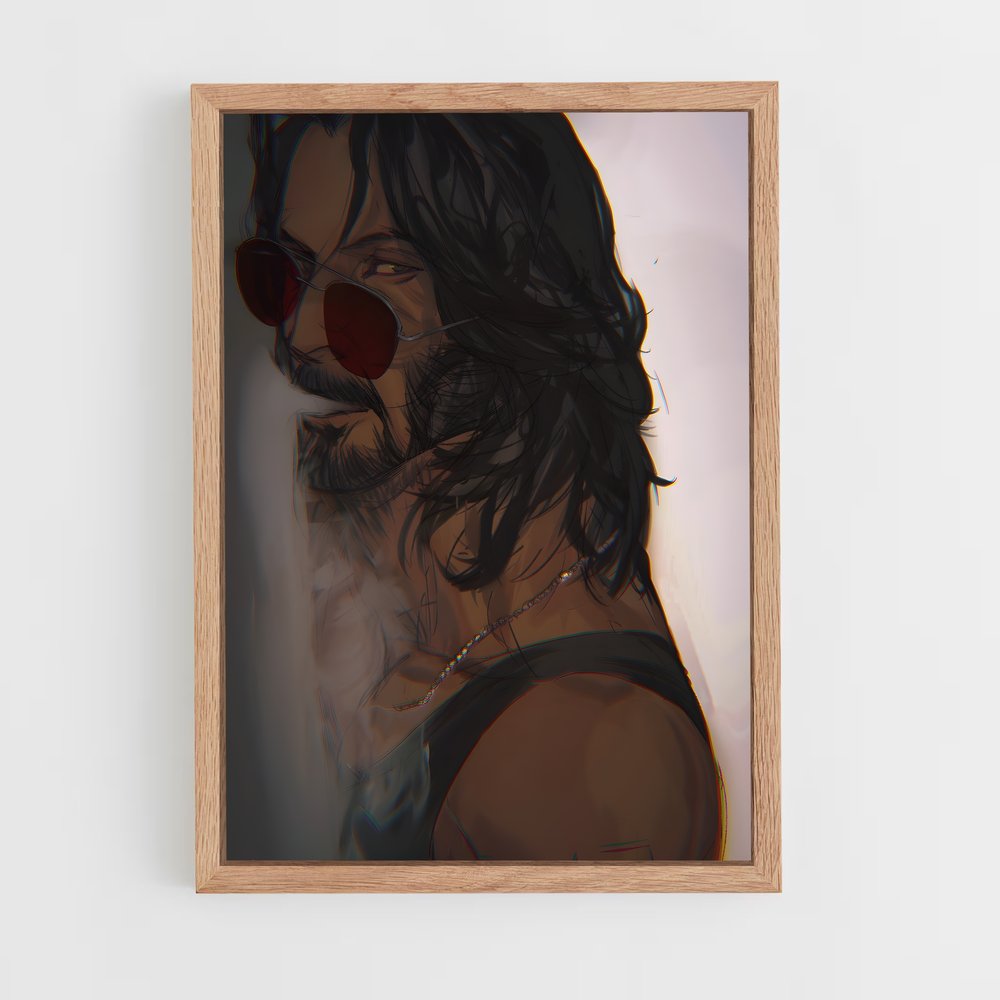 Poster Cyberpunk Vision (vue 4)